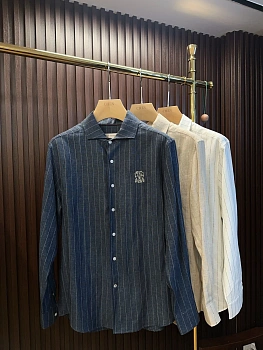Рубашки Мужские Brunello Cucinelli 11383629