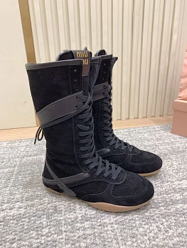 Ботинки Женские Miu Miu 377054