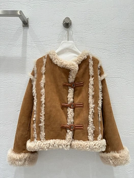Кожаные Куртки И Дублёнки Женские Loewe 2087183