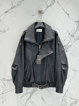 Кожаные Куртки И Дублёнки Женские Saint Laurent 11164735