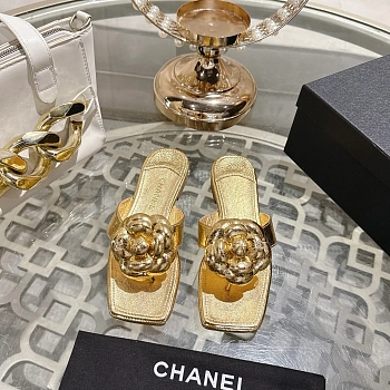 Шлепанцы Женские Chanel 12696621