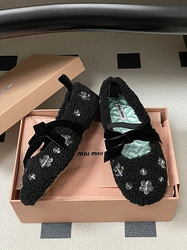 Балетки Женские Miu Miu 668627