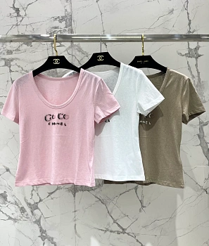 Футболки Женские Chanel 23195