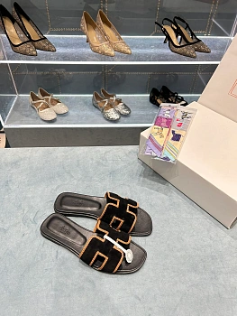 Шлепанцы Женские Hermes 9878131