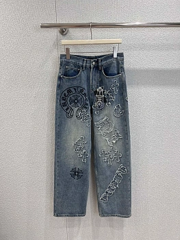 Джинсы Женские Chrome Hearts 442217
