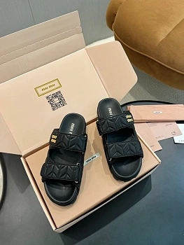 Шлепанцы Женские Miu Miu 34789