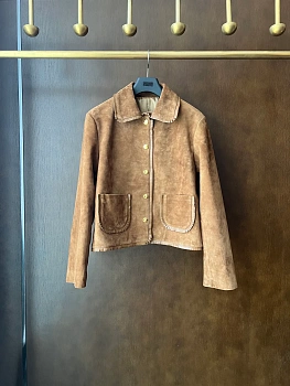 Кожаные Куртки И Дублёнки Женские Celine 9101740