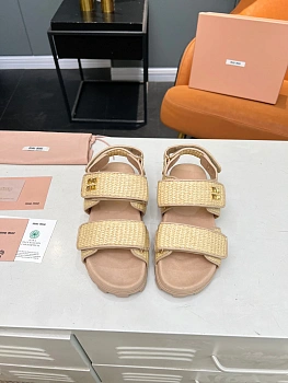 Сандалии Женские Miu Miu 12156512
