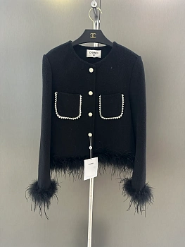 Куртки И Пуховики Женские Chanel 907236