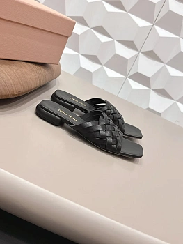 Шлепанцы Женские Miu Miu 10065978
