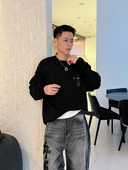 Лонгсливы Мужские Chrome Hearts 787766