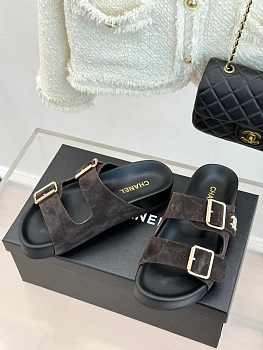 Шлепанцы Женские Chanel 11646689